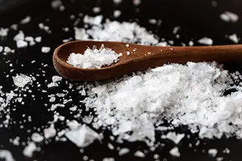 sea salt to replenish sodium levels