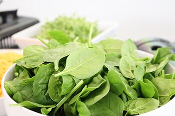 spinach are rich in iron