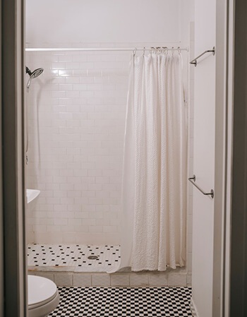 Make Shower Curtains Slide More Easily