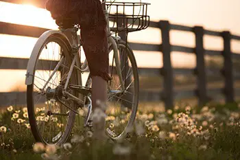 find an outdoor habit like biking