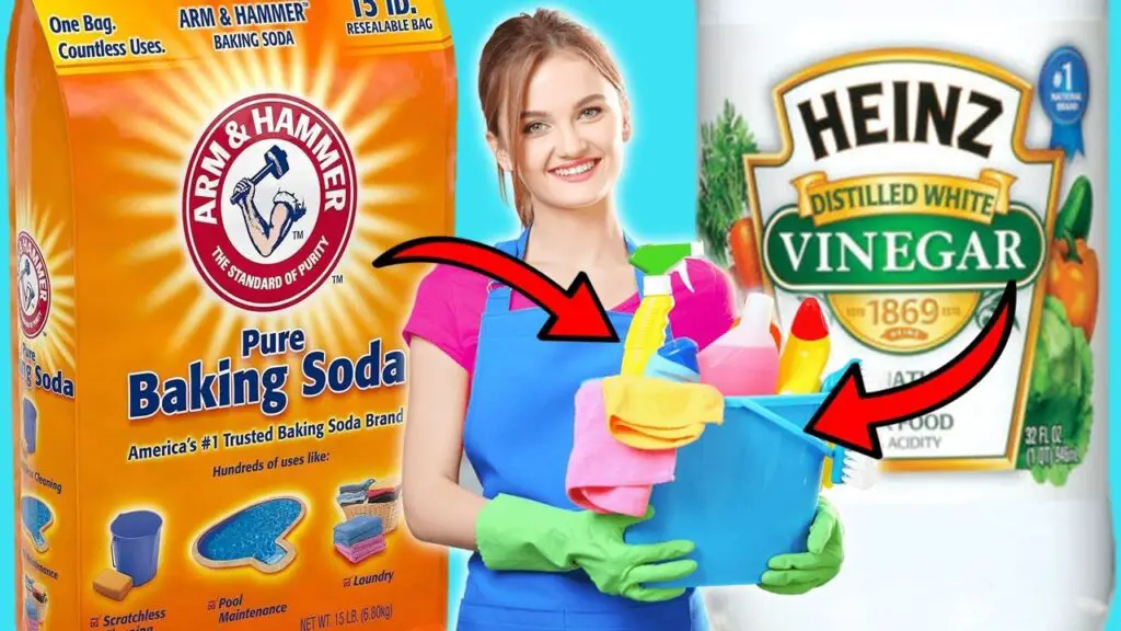 cleaning baking soda vinegar
