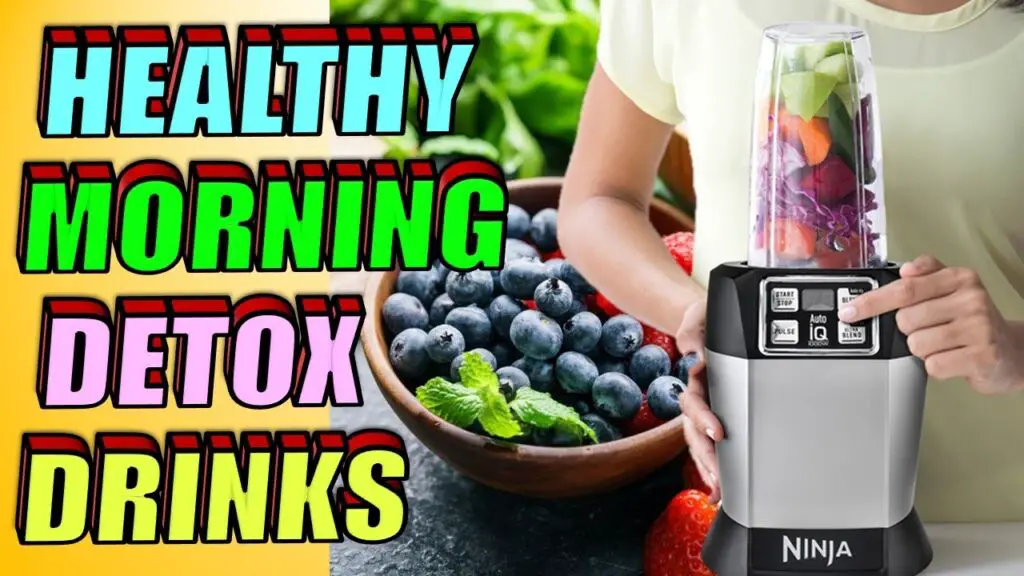 healthy morning detox drinks