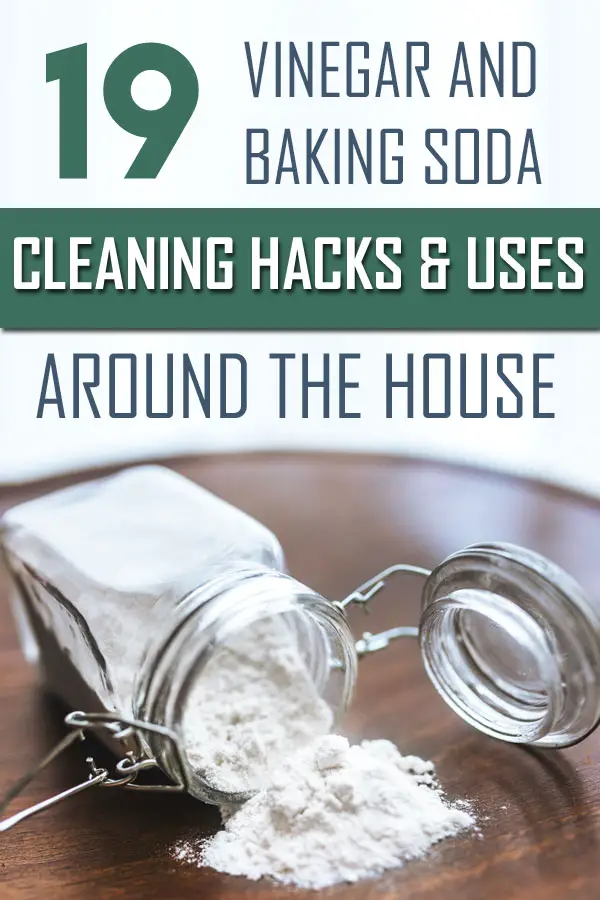 vinegar and baking soda cleaning hacks and uses