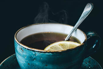 lemon and ginger tea