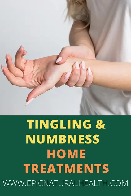 tingling and numbness home treatments
