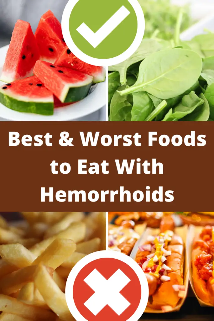 Best & Worst Foods to Eat With Hemorrhoids/ How to Reduce Risk and