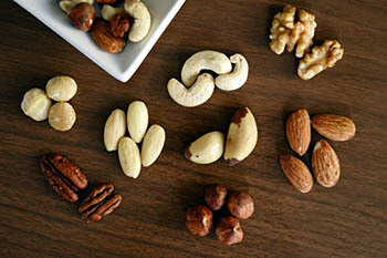 different kinds of nuts