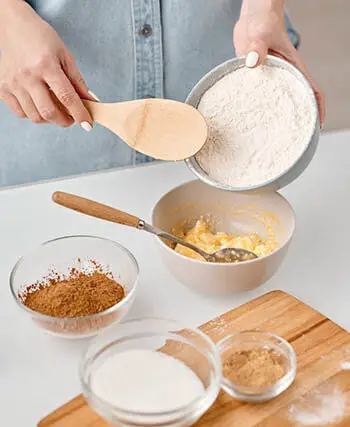 flour and other ingredients