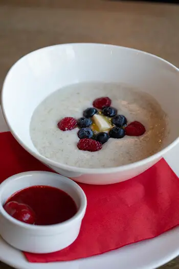 oatmeal with flaxseed