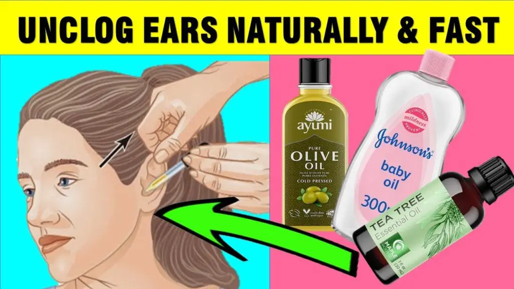 unclog ears naturally & fast