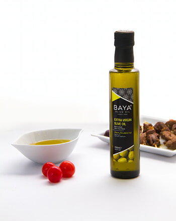 olive oil in a bottle