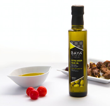 olive oil in a bottle