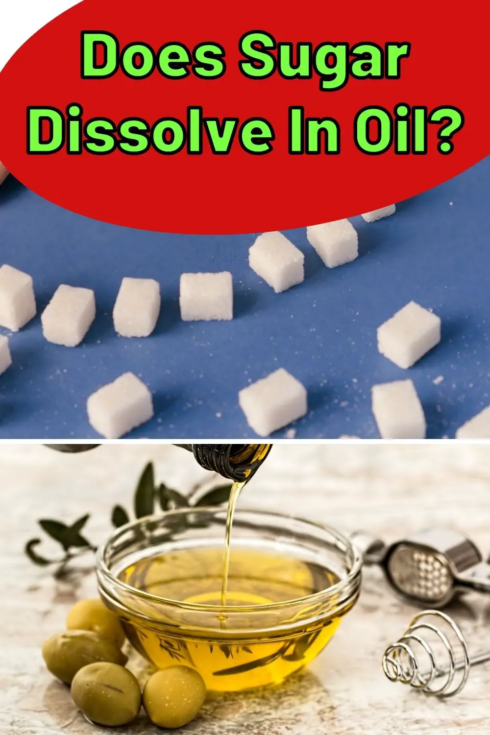Does Sugar Dissolve In Oil PIN