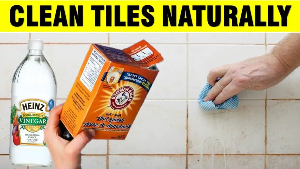 clean tiles naturally